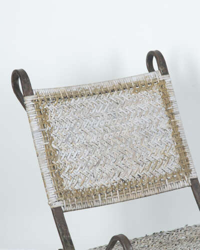 Pair of Mid 20th Century French Folding Chairs