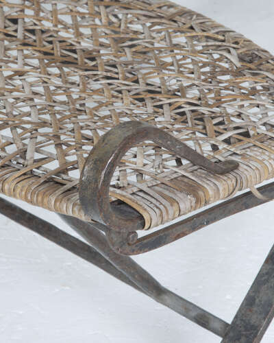 Pair of Mid 20th Century French Folding Chairs