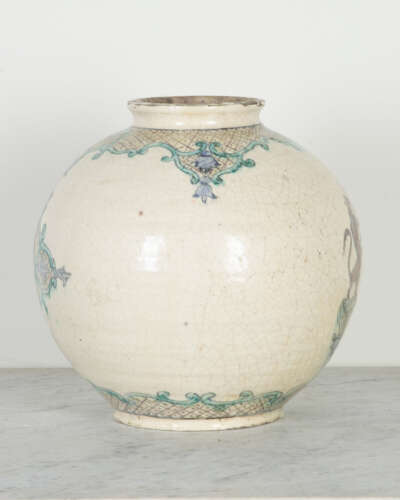18th Century Italian Maiolica Apothecary Jar