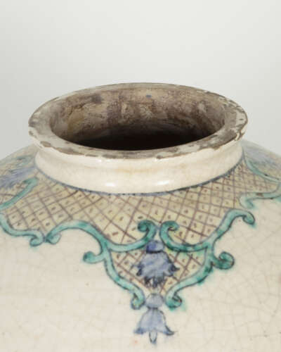 18th Century Italian Maiolica Apothecary Jar