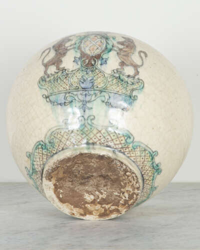 18th Century Italian Maiolica Apothecary Jar