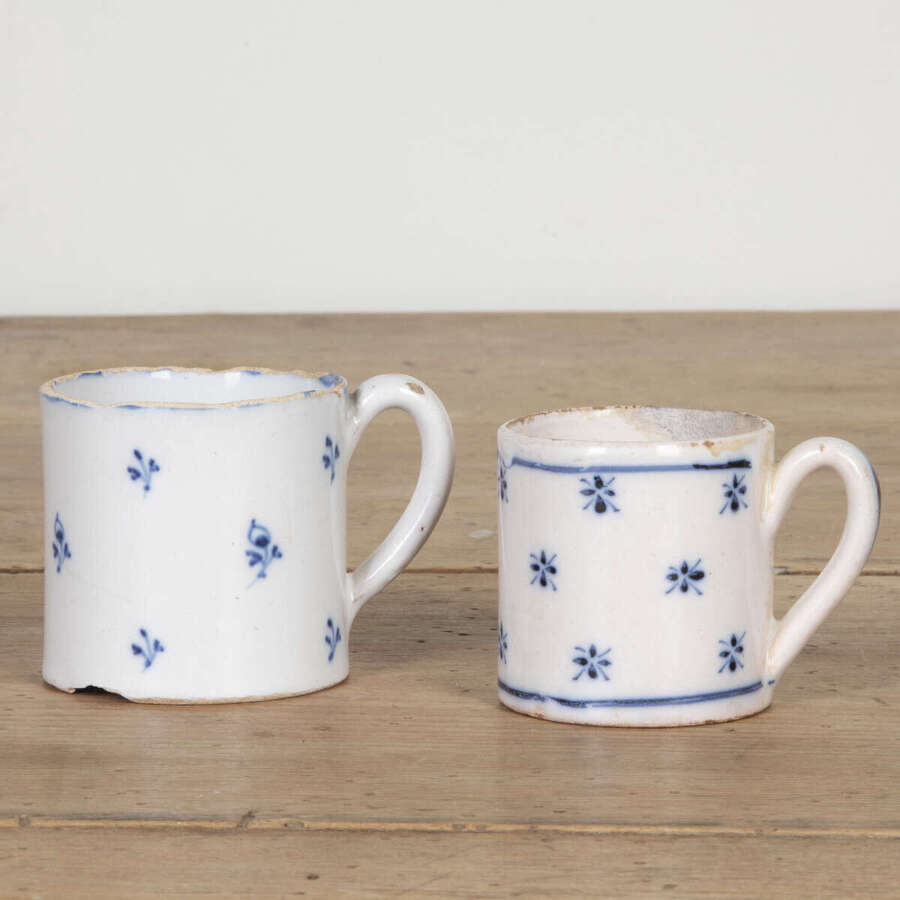 Two 19th Century French Coffee Cans