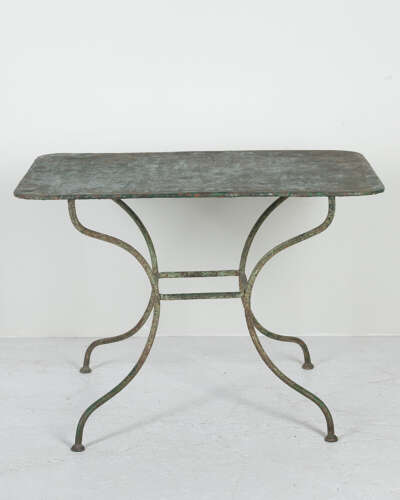 Late 19th Century French Iron Garden Table